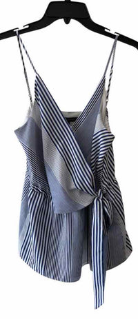Banana Republic White and navy Size S Camisole