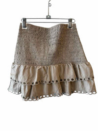 stellah Greige Size L Skirt