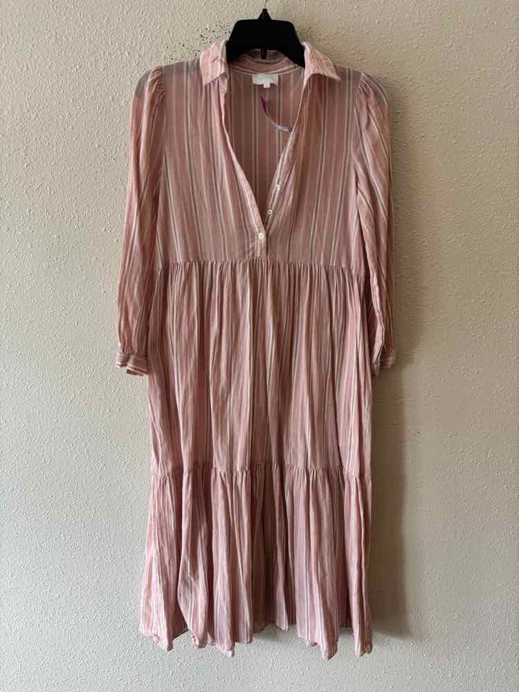 Sundays Pink and White Size S Dress