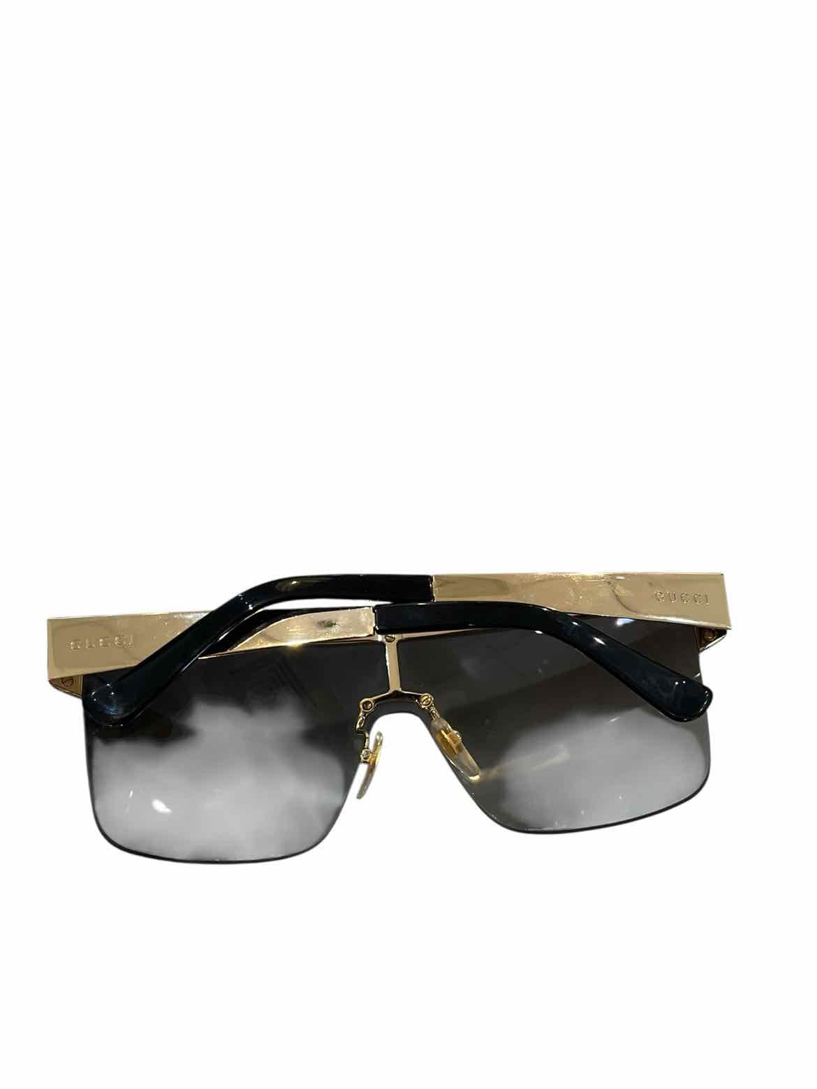 Gucci Brown and Gold Sunglasses