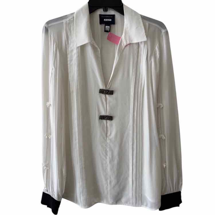 CLASS Roberto Cavalli White and black Size 10 Shirt