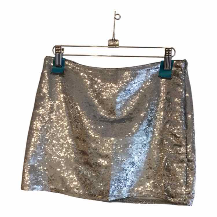 MNG Silver Size S Skirt