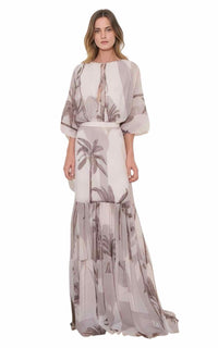 Andres Otalora Beige Size 6 Dress