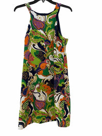 Trina Turk navy multi Size 10 Dress