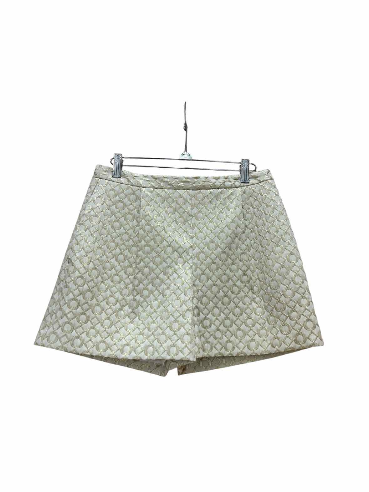 Hutch Cream and Gold Size 4 Shorts