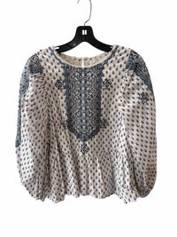 by Anthropologie White Multi Size L Shirt