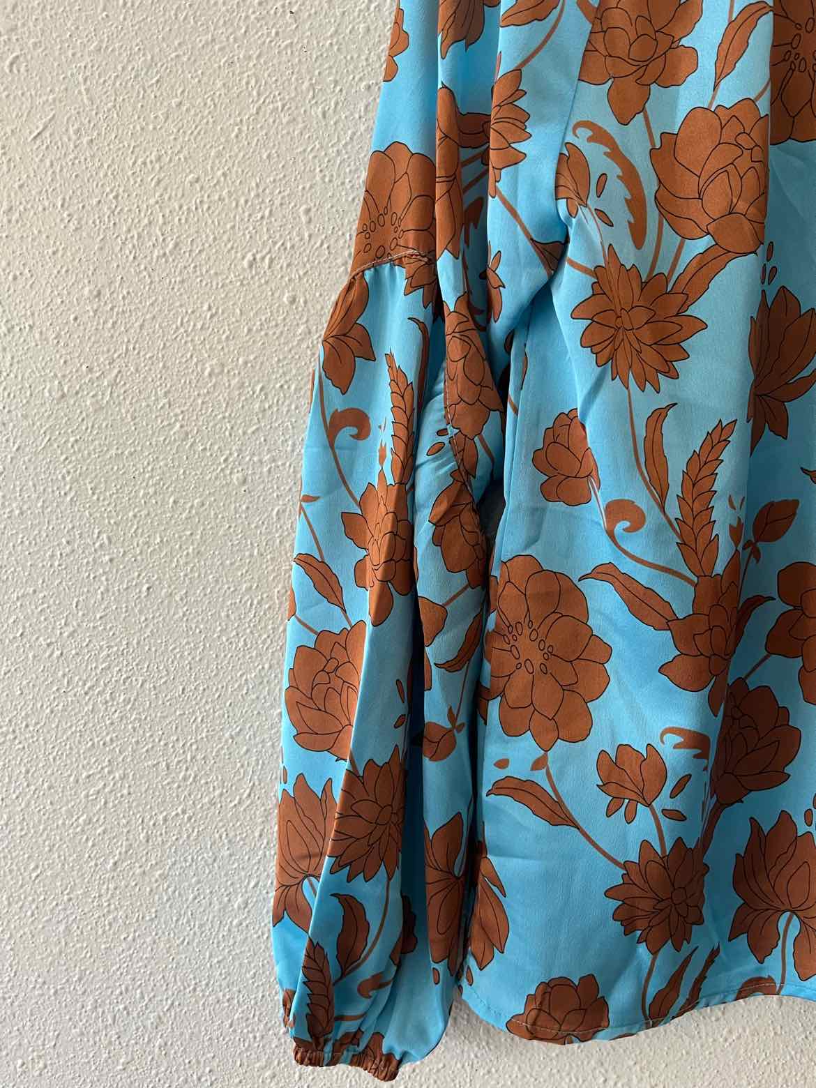 Sugarlips Light blue and brown Size L Shirt