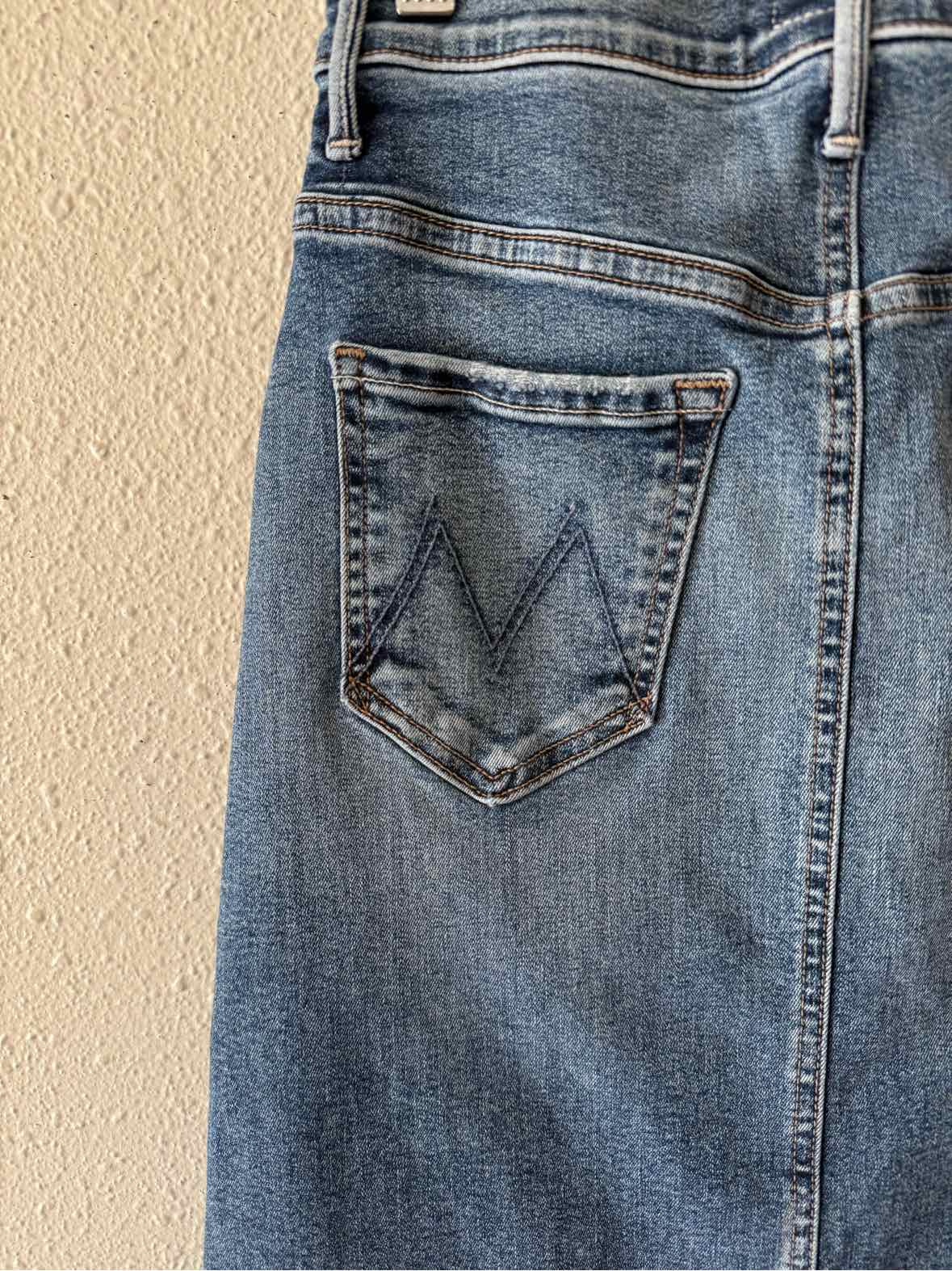 Mother Dark Wash Size 24 Skirt
