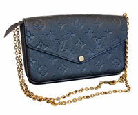 Louis Vuitton Pochette Felicie Black Handbag