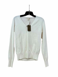Ann Mashburn White Size S Sweater