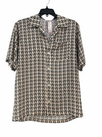 Devon Windsor Cream and Black Size S Shirt
