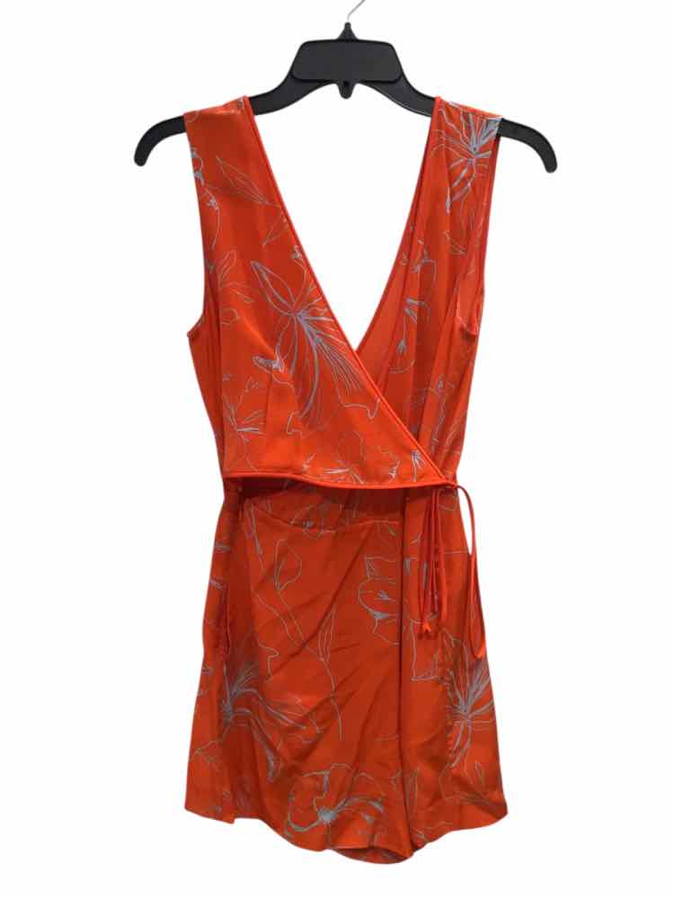 diane von furstenberg Orange Size 2 Romper