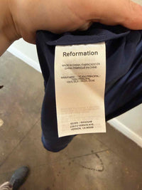 Reformation Navy Size M Dress