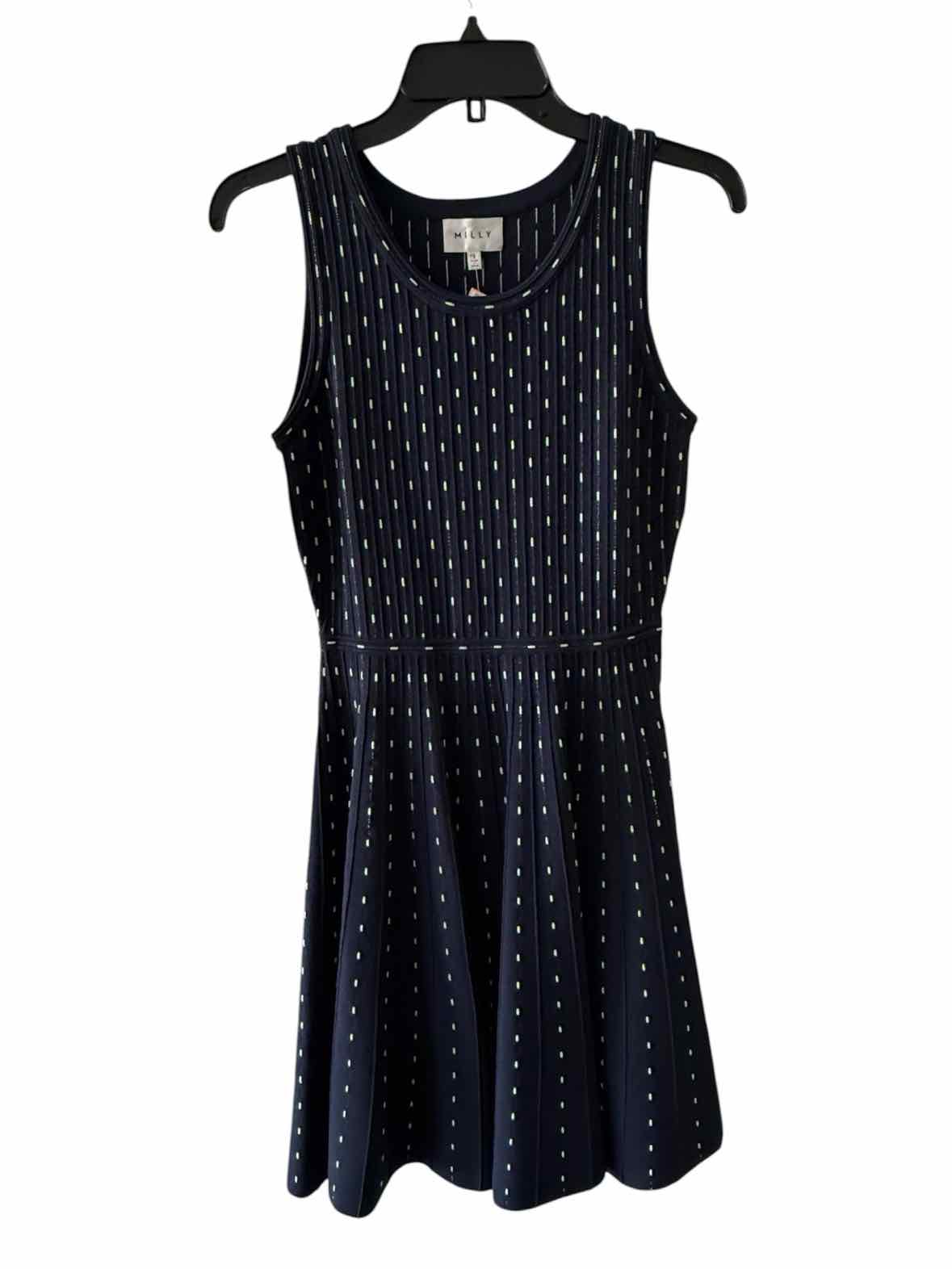 Milly Navy and White Size S Dress