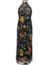 Rixo Black Multi Size L Dress