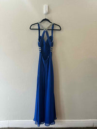 Faviana Blue Size 0 Gown/Evening Wear