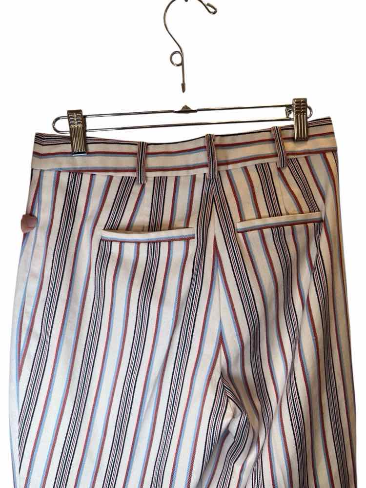 Derek Lam 10 Crosby White Blue & Red Size 2 Pants