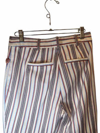 Derek Lam 10 Crosby White Blue & Red Size 2 Pants