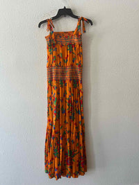 Tory Burch Orange Multi Size S Dress