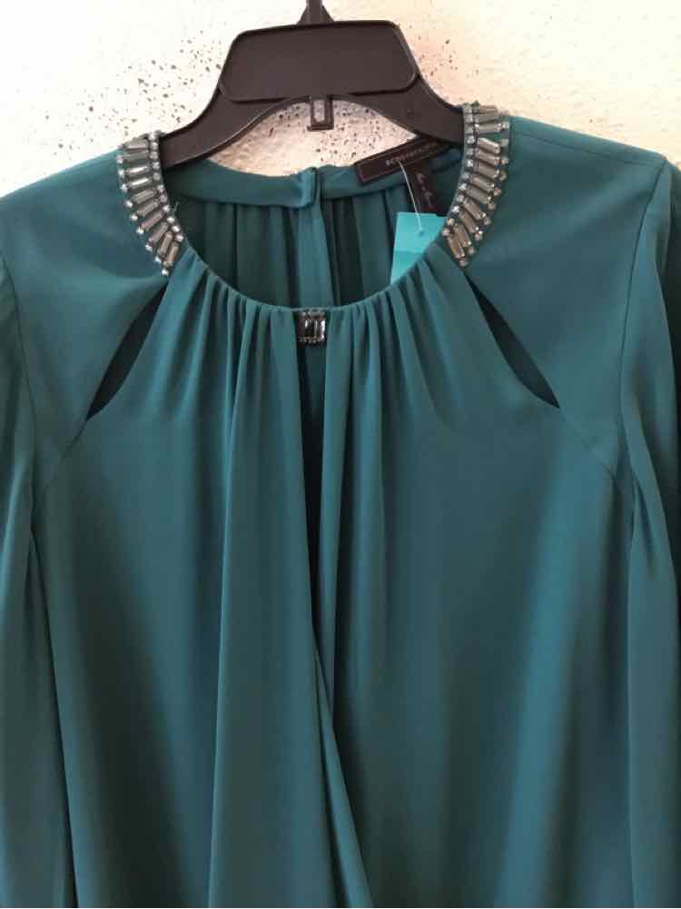 BCBGMax Azria Teal Size M Shirt