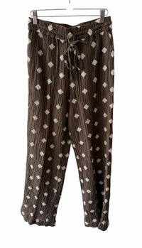 Zara Olive and White Size S Pants