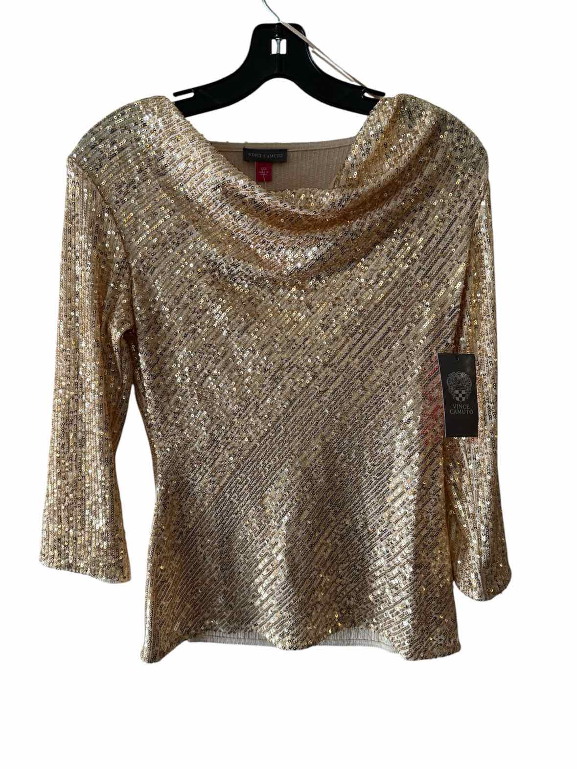 Vince Camuto Gold Size XXS Shirt