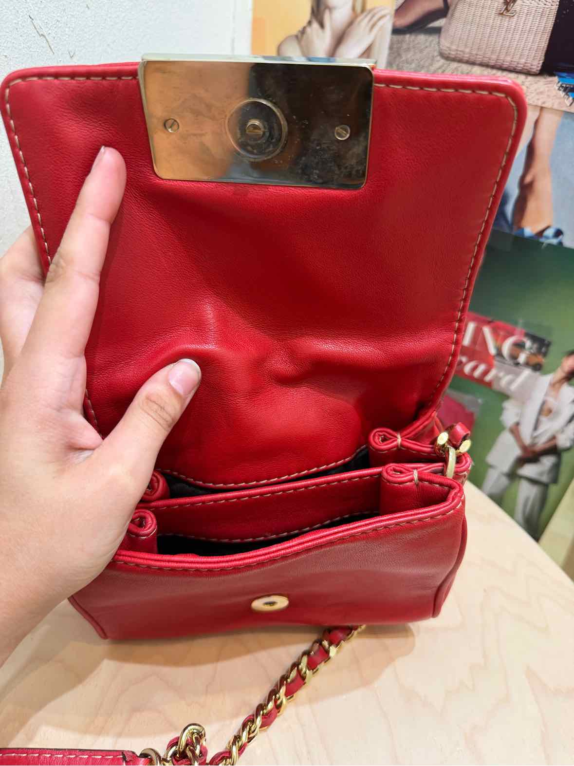 Carolina Herrera Red Handbag