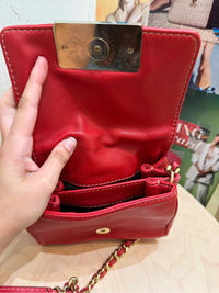 Carolina Herrera Red Handbag