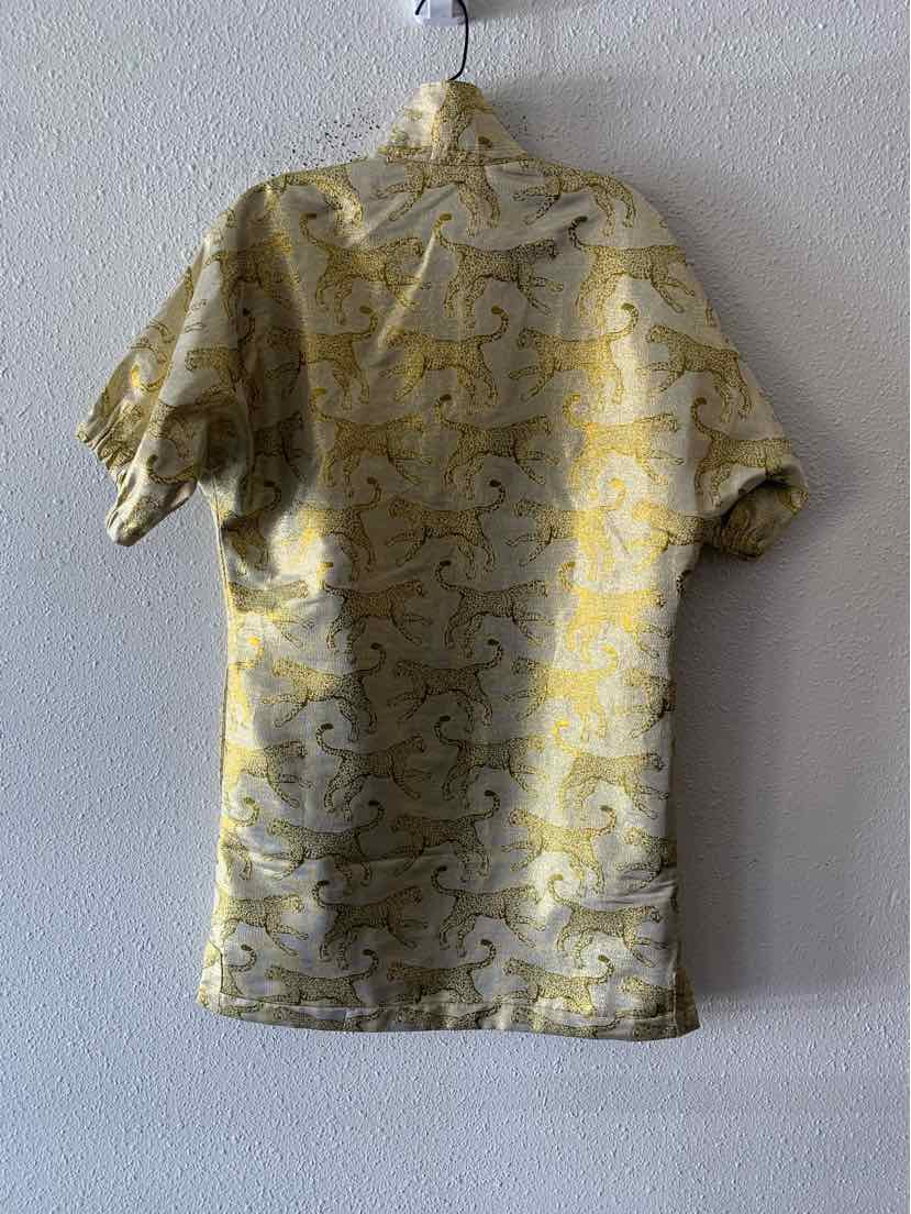 Emily McCarthy Gold Size XXS Dress