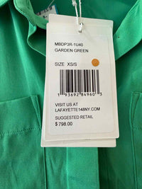 Lafayette 148 Garden Green Size XS/S Shirt