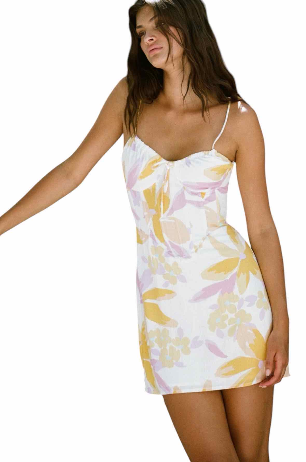 purple and yellow mini dress Sabo purple and yellow Size 0 Dress – Swap Boutique