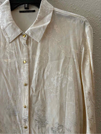 T Tahari Ivory Size L Shirt