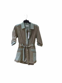 Jonathan Simkhai Beige & Sage Green Size 4 Jumpsuit
