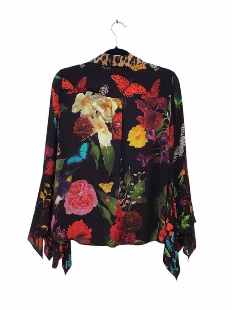 alice + olivia black and multi Size S/P Shirt