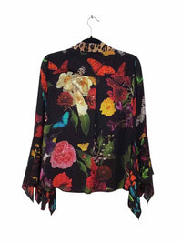 alice + olivia black and multi Size S/P Shirt