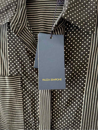 Piazza Sempione Black and white Size 38 Shirt
