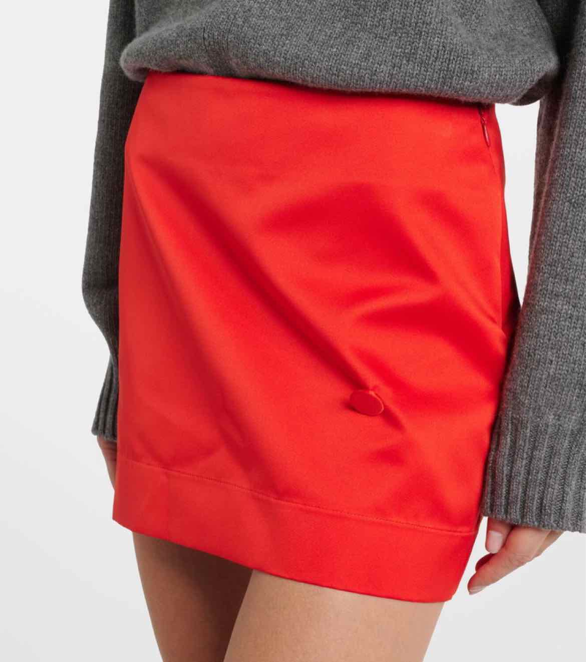 PLAN C blood orange Size 6 Skirt