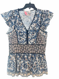 sea Blue Multi Size 4 Shirt