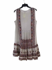 BCBG MAXAZRIA beige and multi Size L Dress