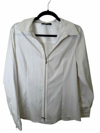 Lafayette 148 White Size 8 Shirt