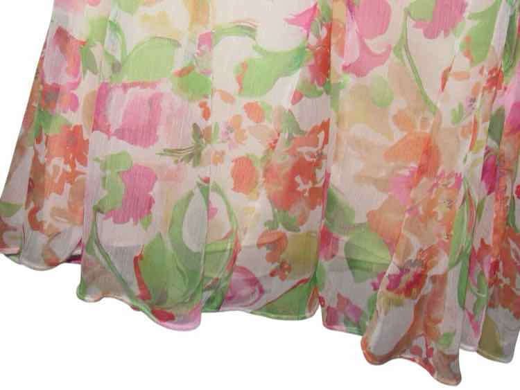 Lauren Ralph Lauren Pink Multi Size L Dress