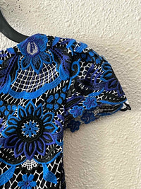 alice + olivia Black Multi Size 0 Dress
