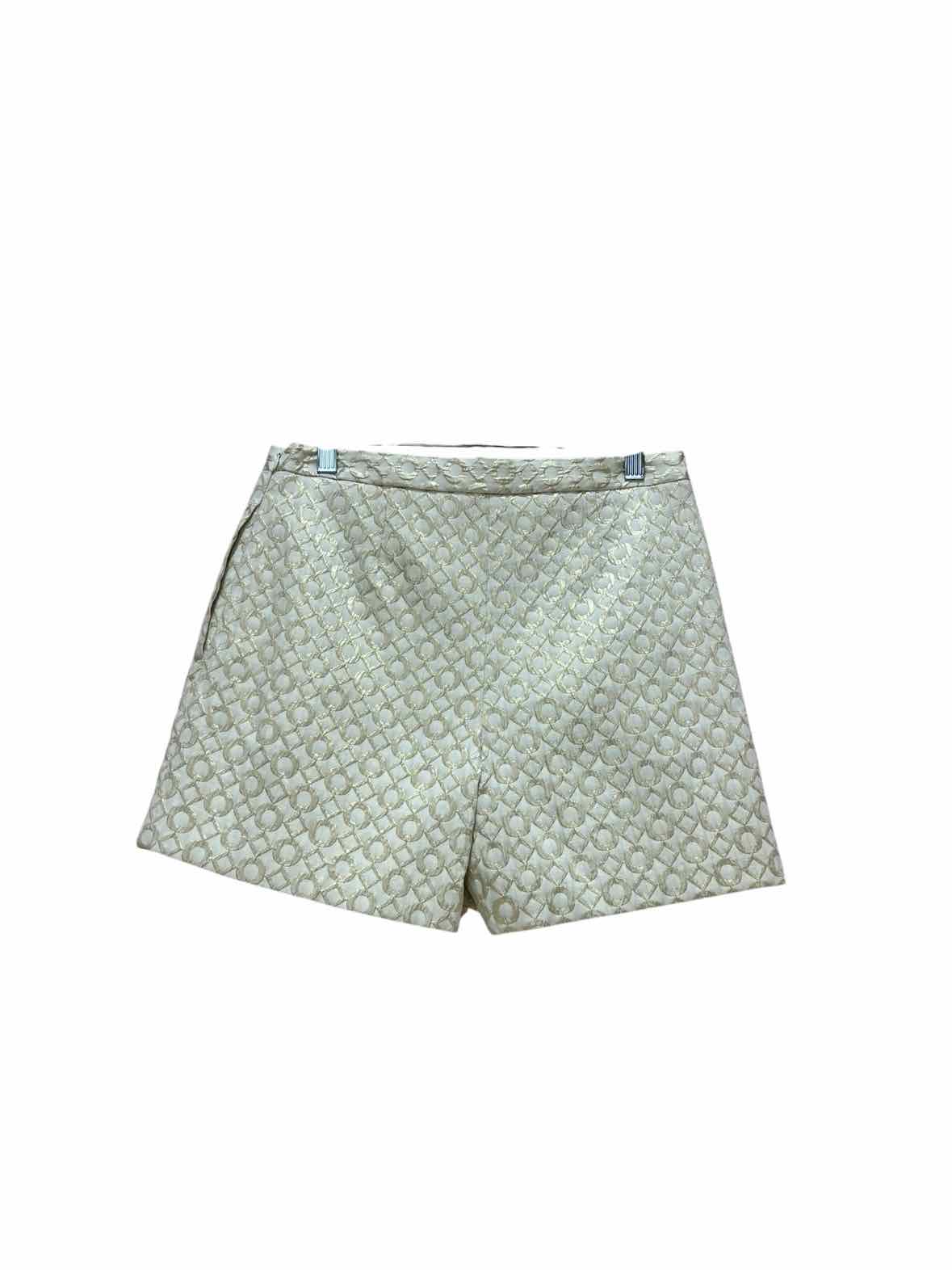Hutch Cream and Gold Size 4 Shorts