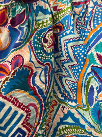 Marie Oliver Blue Multi Size 2 Shorts