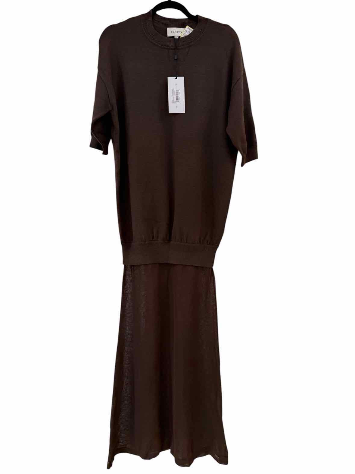 SER.O.YA Brown Size XS Dress
