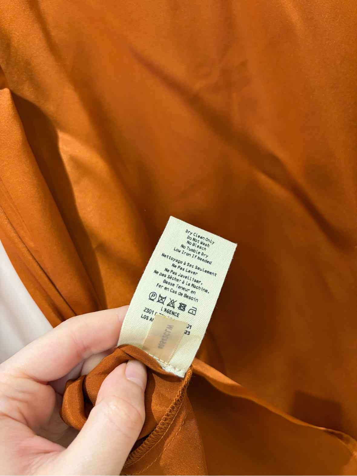 L'Agence Copper Size M Shirt