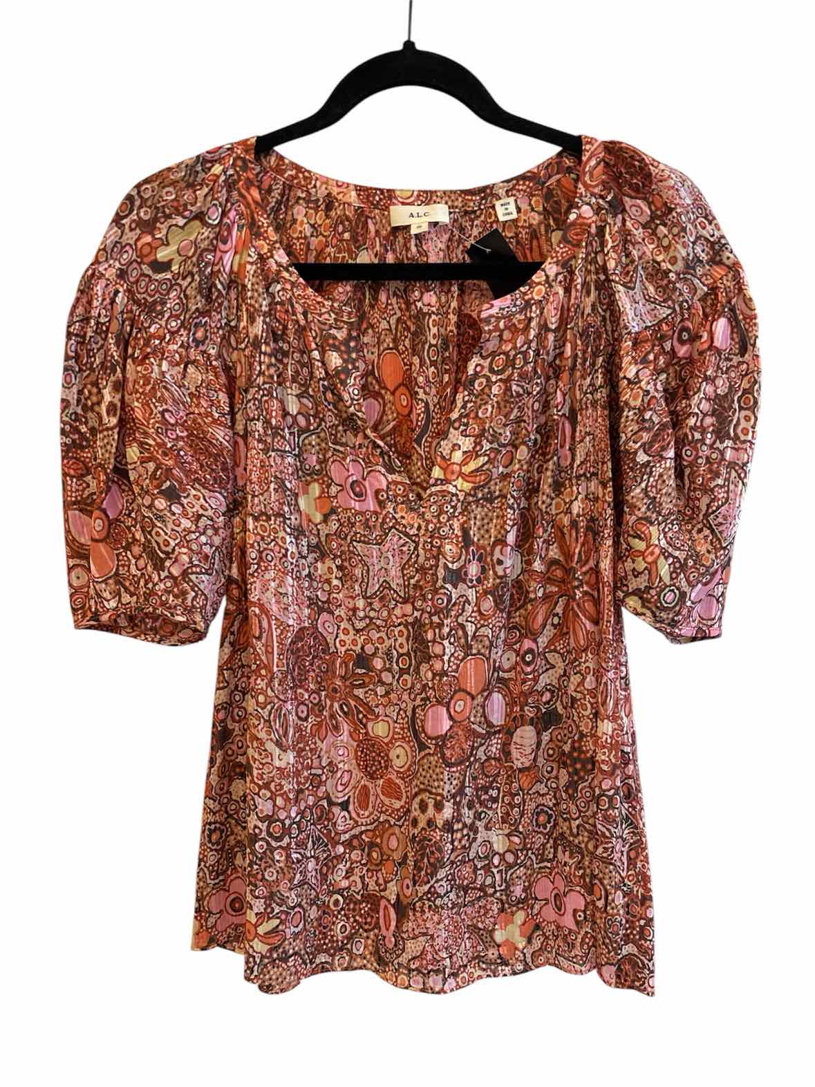 A.L.C. Red multi Size 00 Shirt