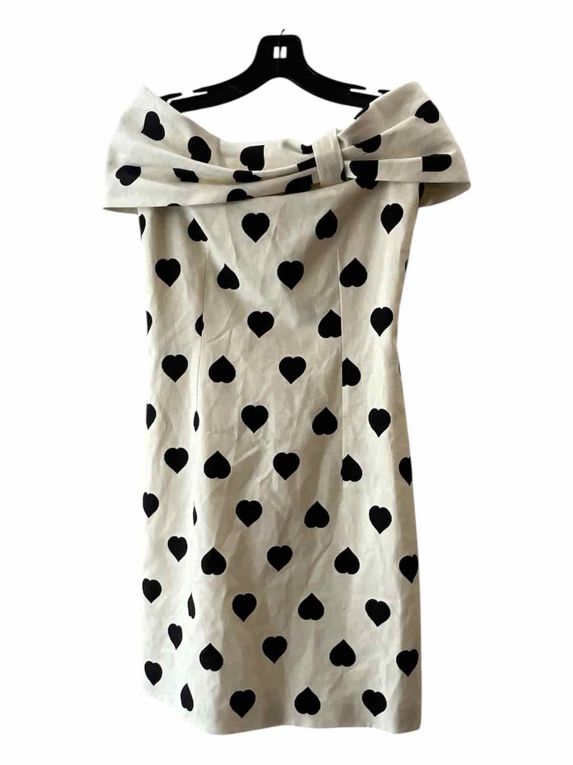 Tara Jarmon Off White and Black Size 34 Dress