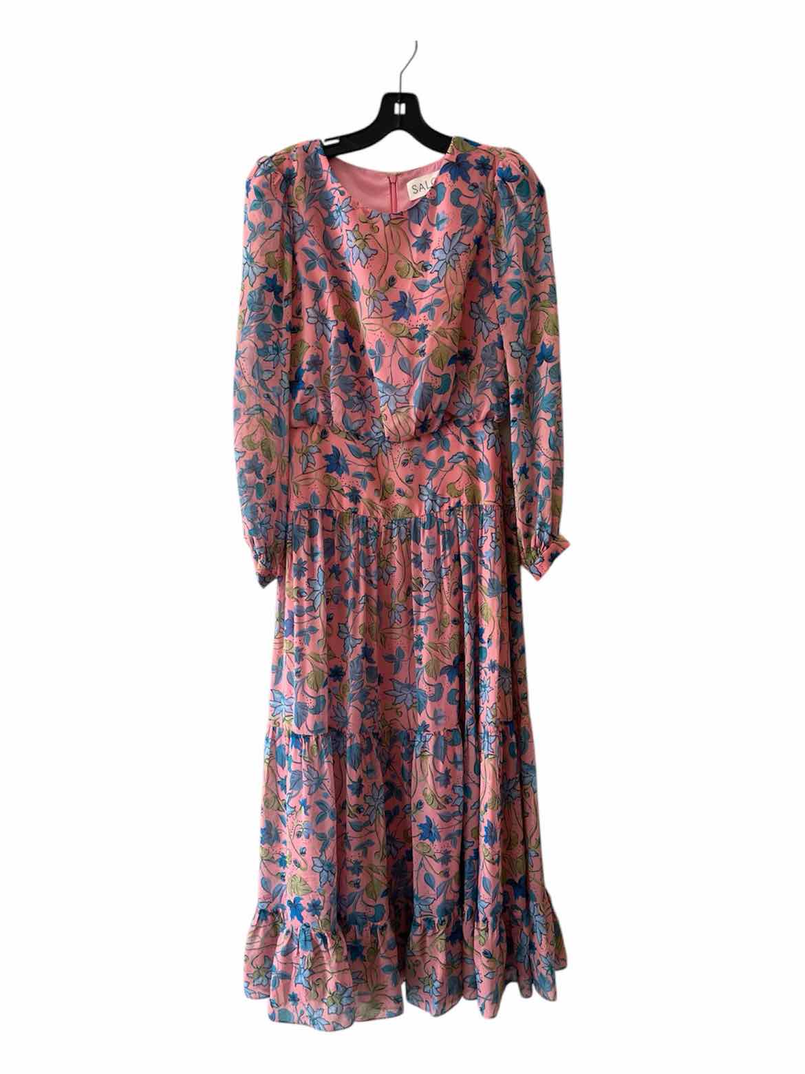 Saloni Salmon Multi Size 2 Dress