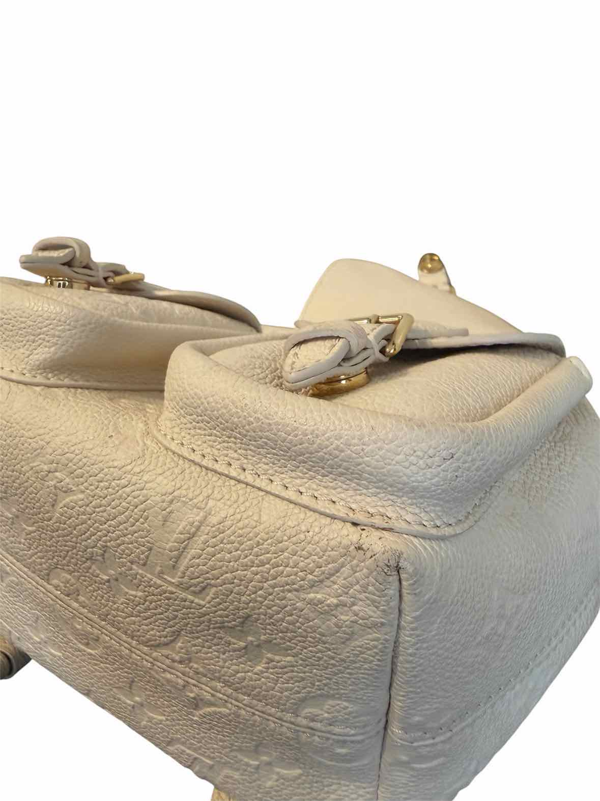 Louis Vuitton Backup Backpack Cream Handbag